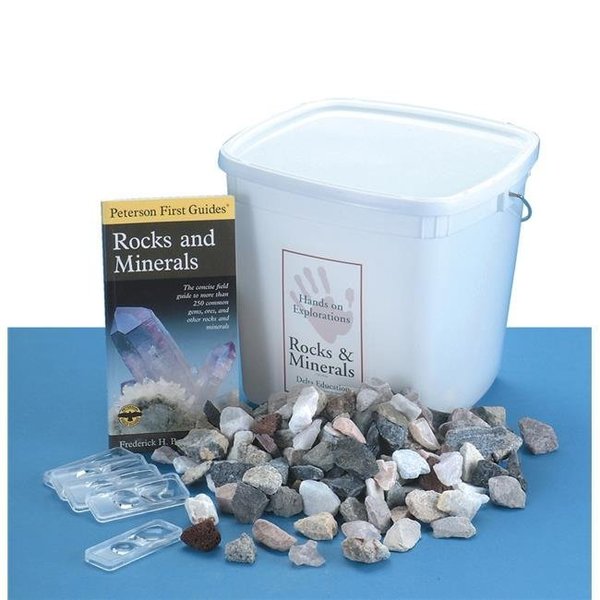 Delta Education Delta Education 750-5024 Hands-On Rocks & Minerals Exploration Kit 750-5024